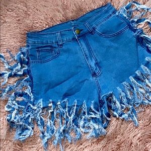 Distressed Shorts